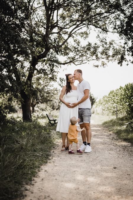 Familie mit Kleinkind