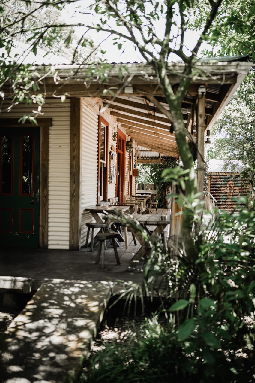 Restaurant im Urwald