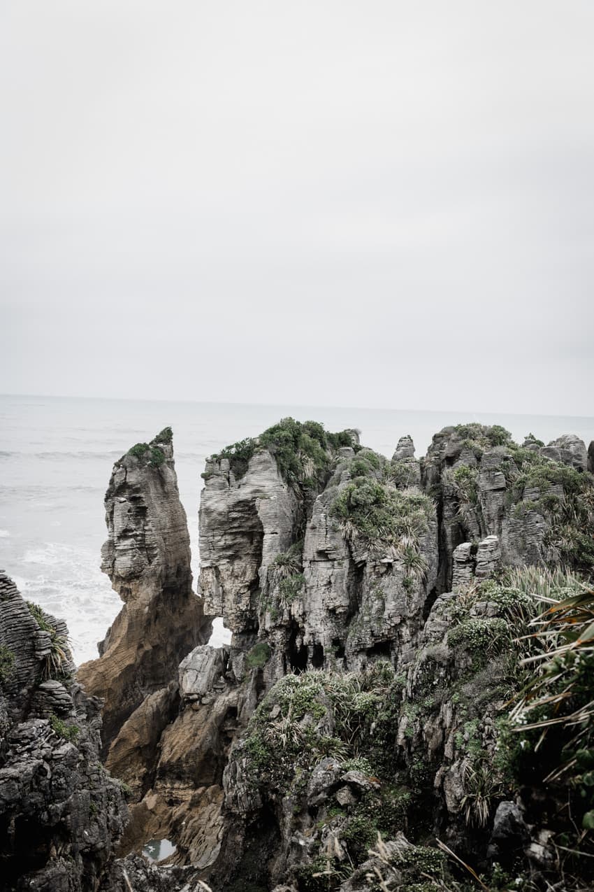 Felsen in Neuseeland